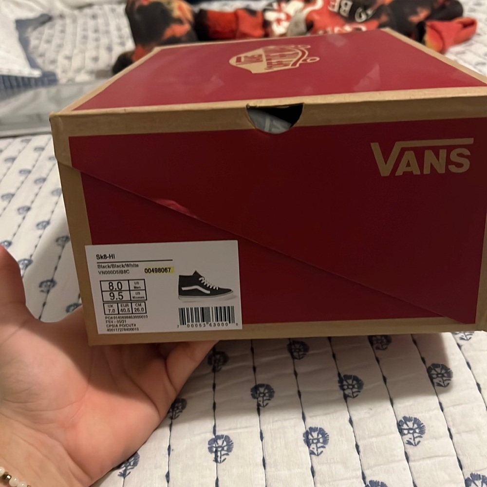 Vans SK8-HI size 8